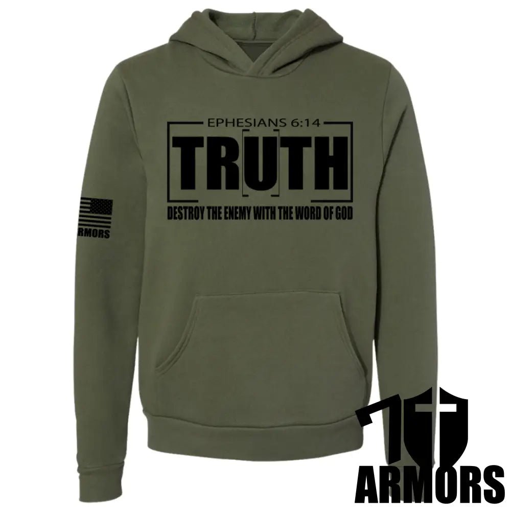 BELT OF TRUTH HOODIE - Glorious Grounds