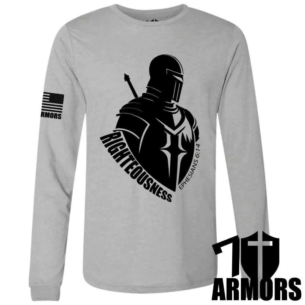 BREASTPLATE OF RIGHTOUENESS LONG SLEEVE - Glorious Grounds