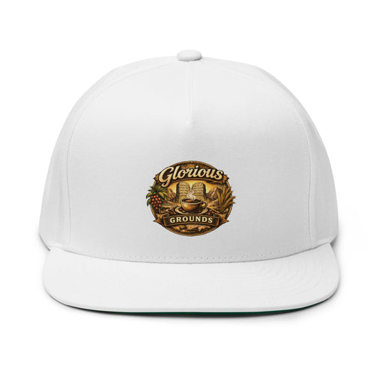 Flat Bill Cap - Glorious Grounds