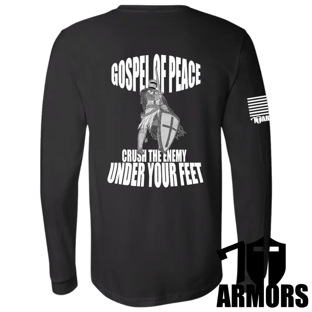 GOSPEL OF PEACE LONG SLEEVE - Glorious Grounds