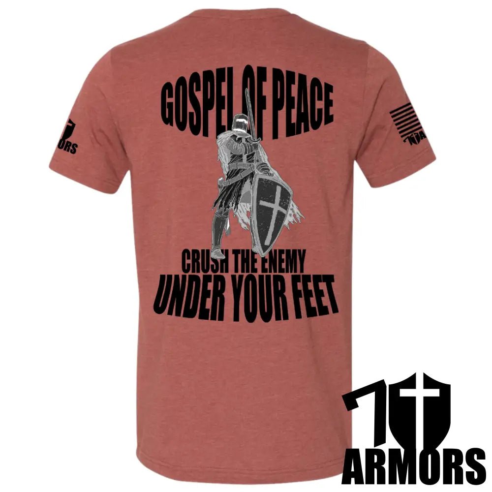 GOSPEL OF PEACE T - SHIRT - Glorious Grounds