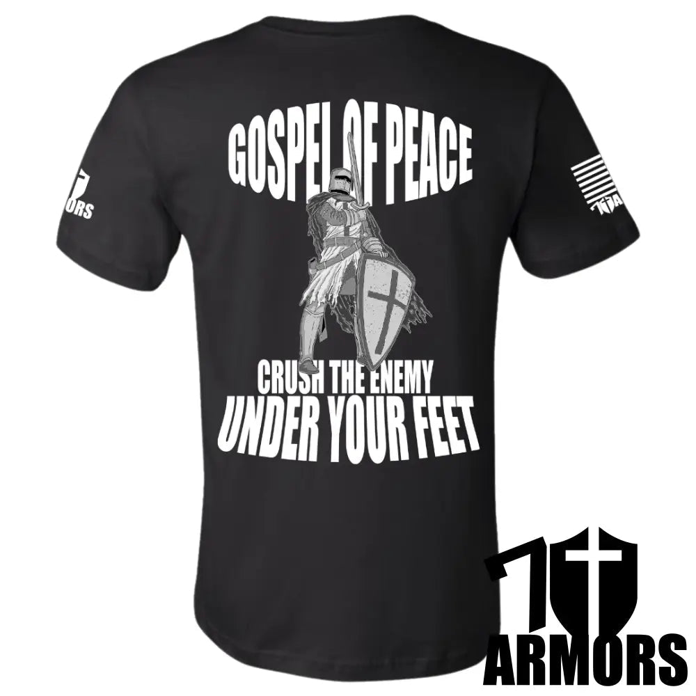 GOSPEL OF PEACE T - SHIRT - Glorious Grounds