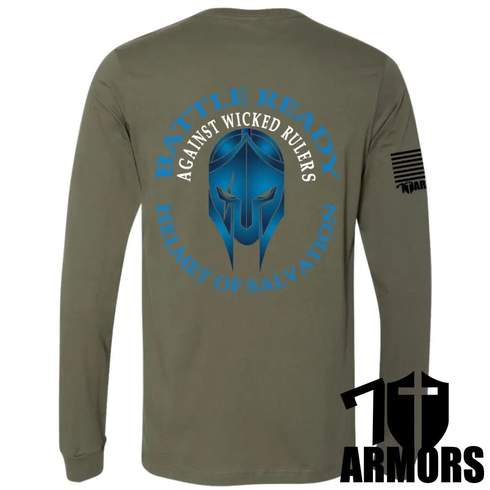 HELMET OF SALVATION LONG SLEEVE - Glorious Grounds