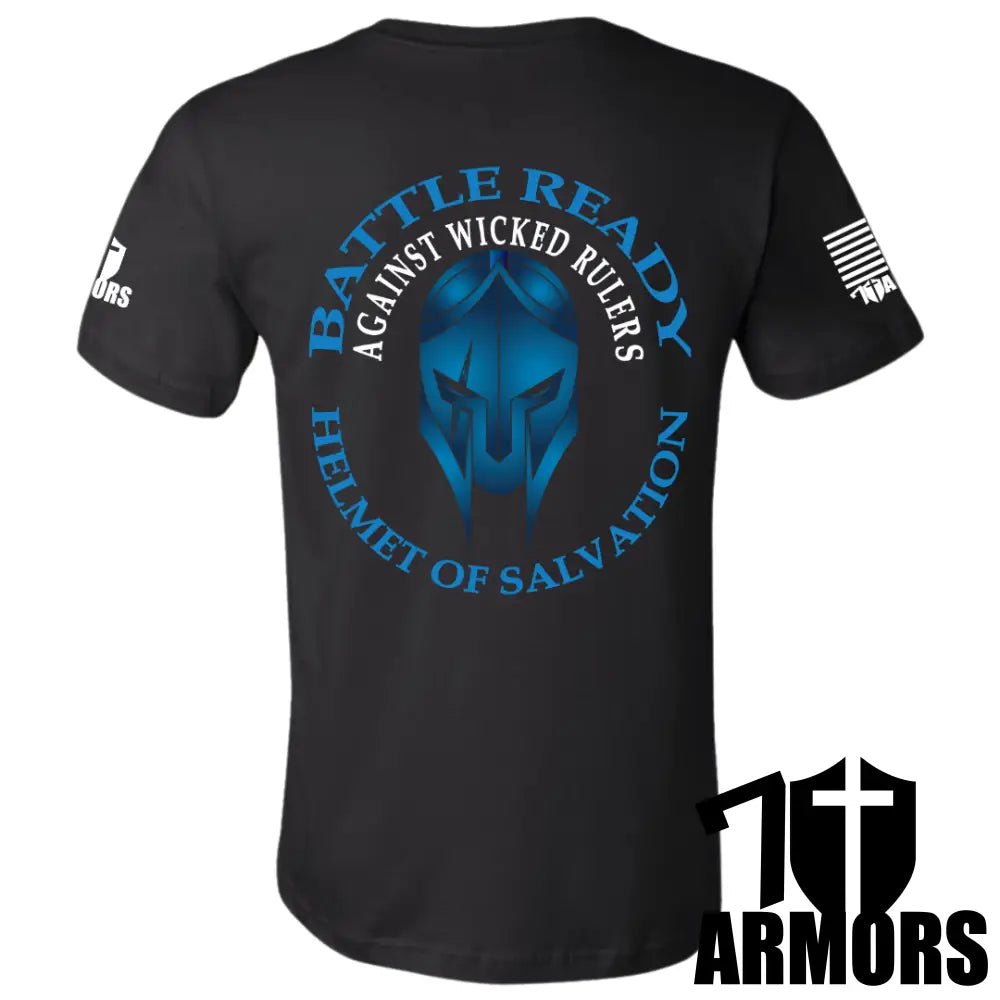 HELMET OF SALVATION T - SHIRT - Glorious Grounds