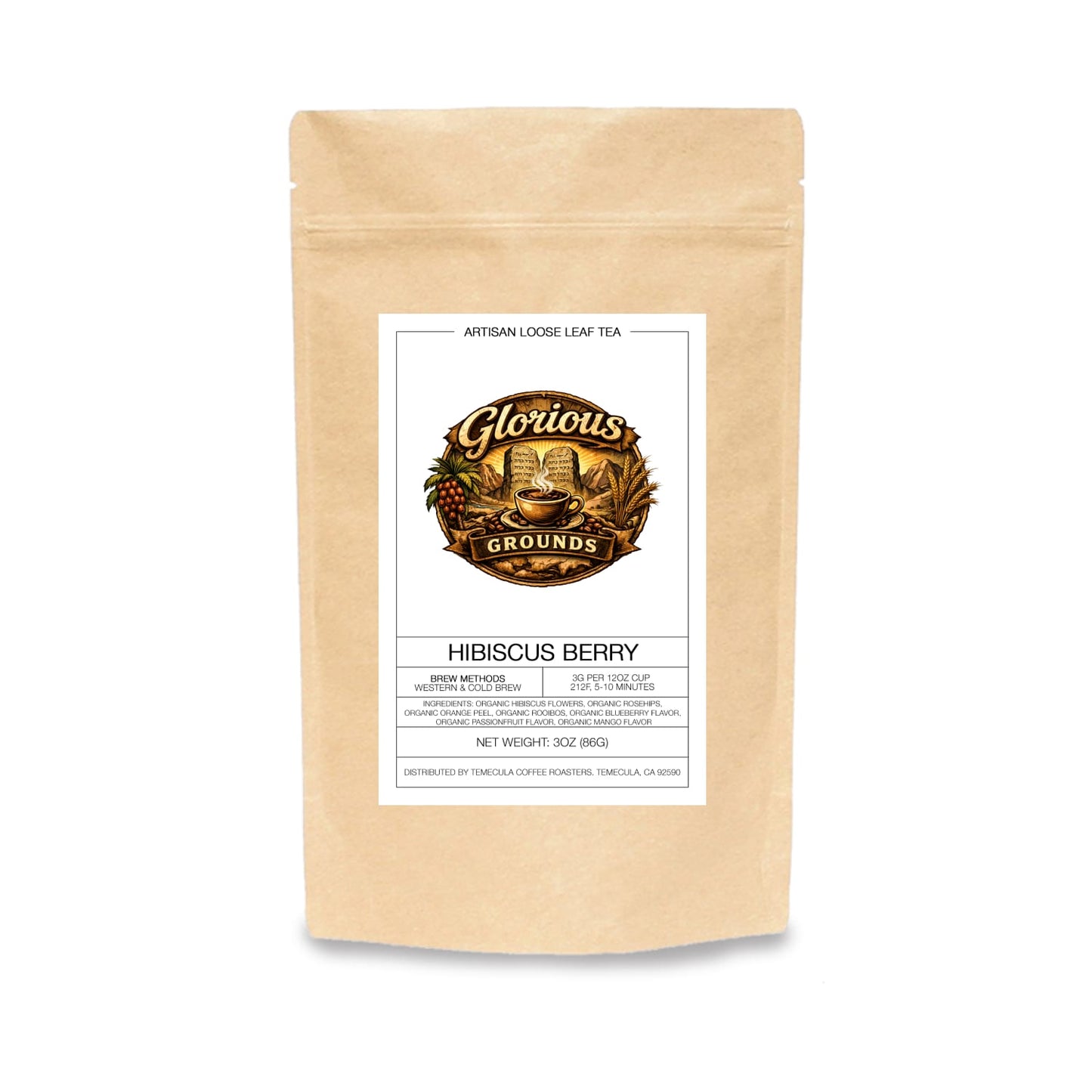 Hibiscus Berry Tea - Glorious Grounds