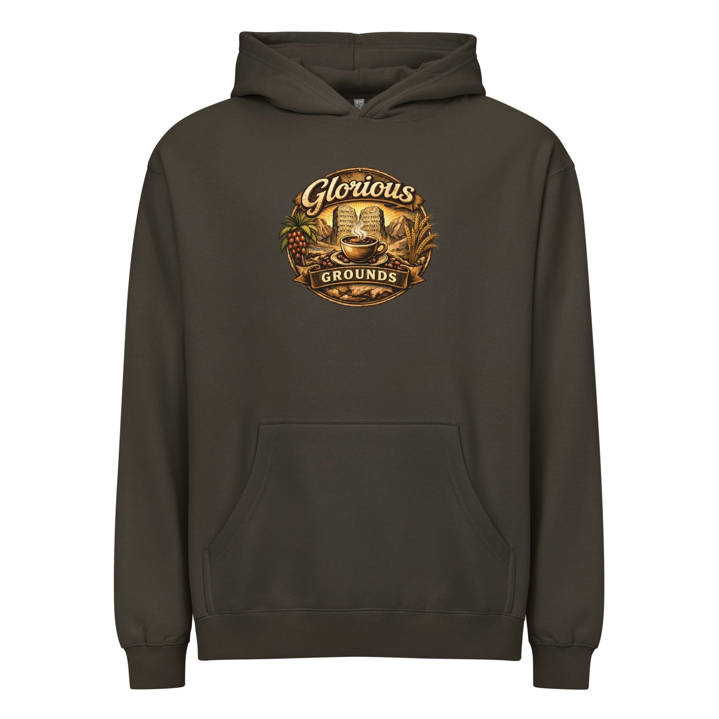 Men’s box hoodie - Glorious Grounds