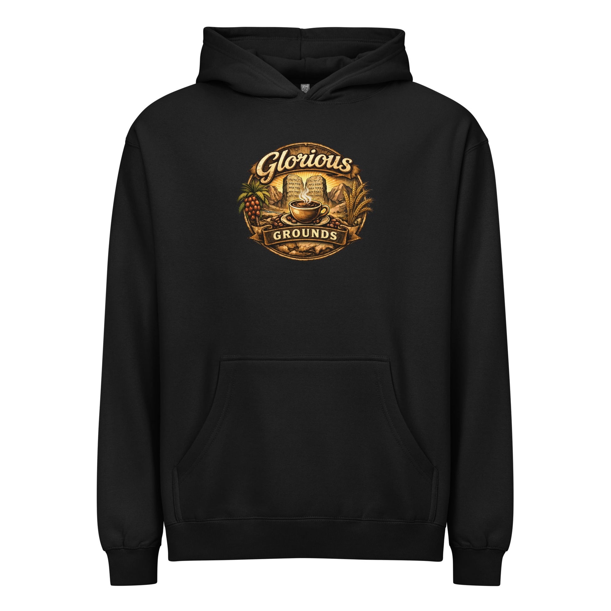 Men’s box hoodie - Glorious Grounds