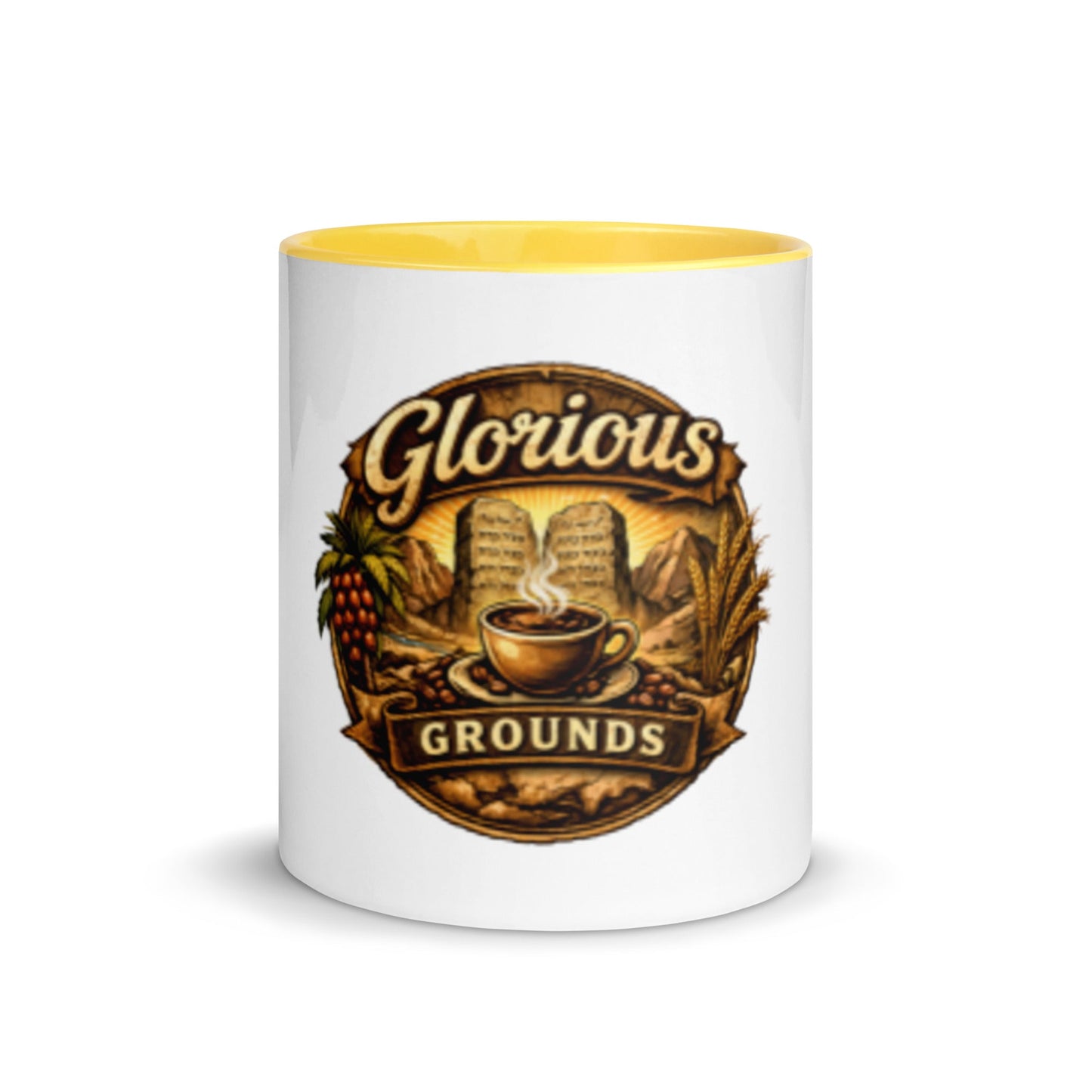Mug with Color Inside - Glorious Grounds
