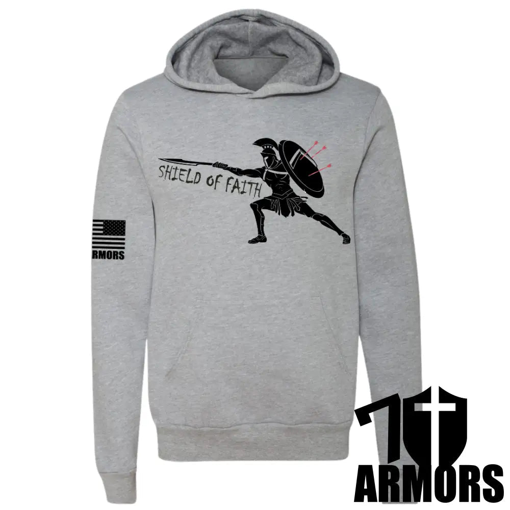 SHIELD OF FAITH HOODIE - Glorious Grounds