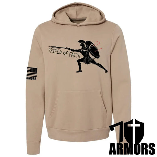 SHIELD OF FAITH HOODIE - Glorious Grounds
