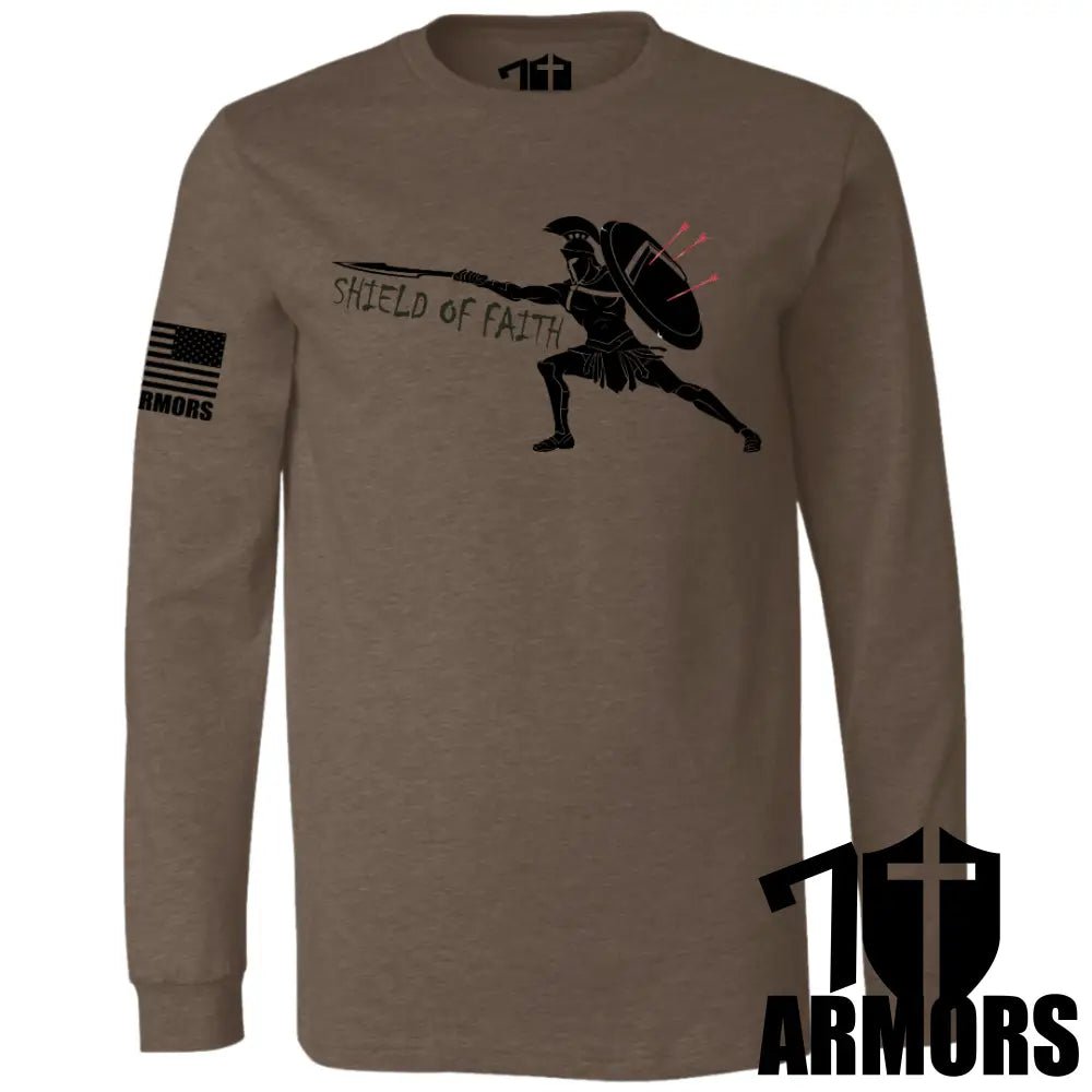SHIELD OF FAITH LONG SLEEVE - Glorious Grounds