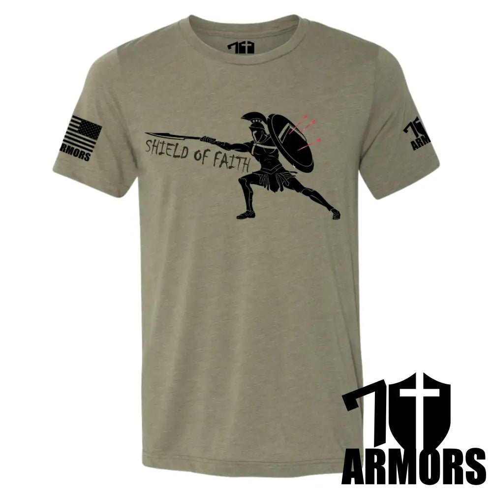 SHIELD OF FAITH T - SHIRT - Glorious Grounds